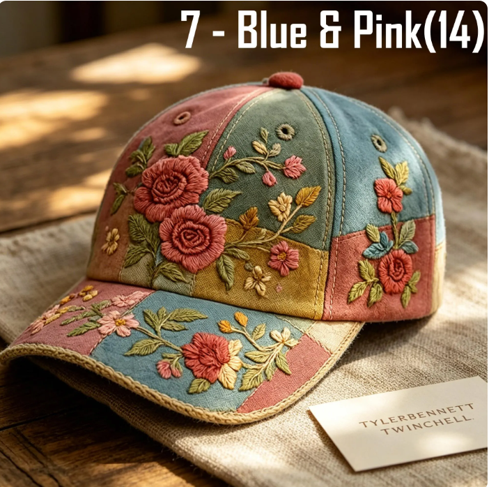 3D Print Breast Cancer Awareness Hat, Pink Ribbon Angel Wings Cap, Faith Cross Floral Hat - Image 8